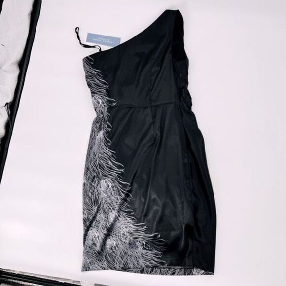London times one shoulder cocktail evening dress  size 2P - Picture 8 of 16